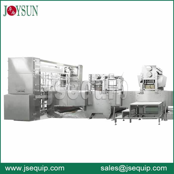starch-mogul-line-depositor-tray-outlet